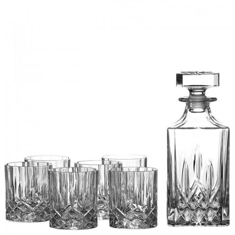 Royal Doulton Decanter Set: Decanter and 6 Tumblers