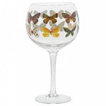 Butterfly Copa Glass