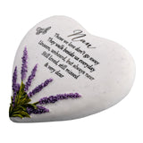 Lavendar Heart Stone - Nan