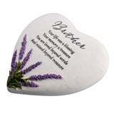 Lavendar Heart Stone - Brother