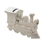 Silverplated Money Box - Large Train