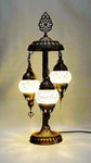 Table Standing Cascade Lamp - White - Gallery Gifts Online 