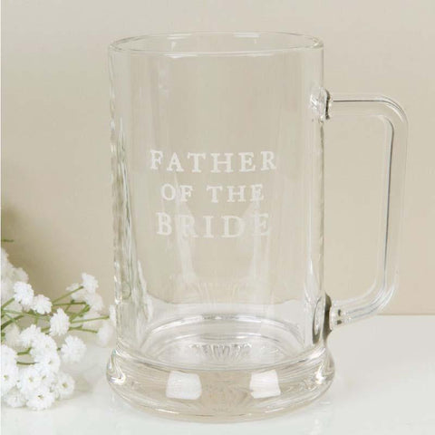 Father of the Bride Tankard - Amore - Gallery Gifts Online 