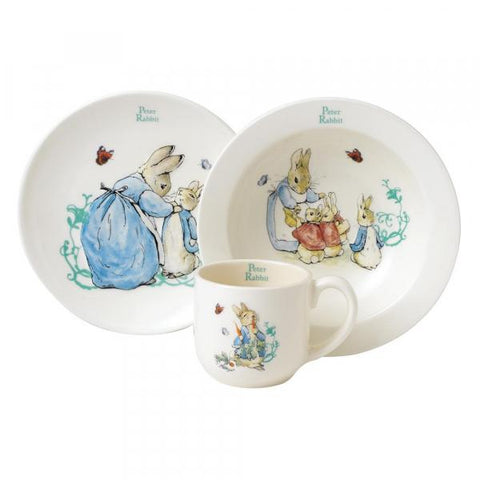 Peter Rabbit Three-Piece Nursery Set