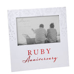 Ruby Anniversary 6" x 4" Photo Frame