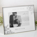 First Year Together 7" x 5" Photo Frame