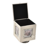 Baby Silver Plated Rotating Photo Frame Music Box