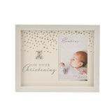 Christening photo frame 4" x 6"