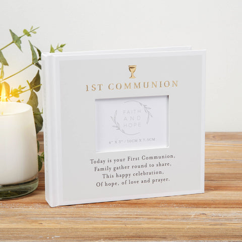 First Communion Album - Holds 4" x 6" Photos