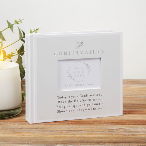 Confirmation Album - Holds 4" x 6" Photos