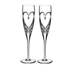 Waterford Love True Love Champagne Flute, Set of 2 - Gallery Gifts Online 