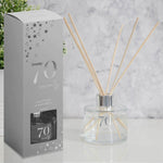 70th Milestone 100ml Reed Diffuser - Gallery Gifts Online 