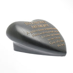 Graveside Heart Plaque -  In Loving Memory