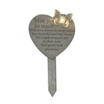 Memorial Heart Plaque - Mum