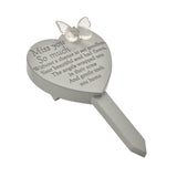 Memorial Heart Plaque - Mum