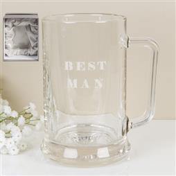 Best Man Tankard - Gallery Gifts Online 