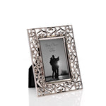 Silverplated Hearts Photo Frame 2" x 3"