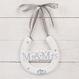 Mr & Mrs Wedding Horse Shoe