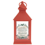 Christmas Graveside Lantern - Mum