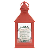 Christmas Graveside Lantern - Mum