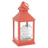 Christmas Graveside Lantern - Mum